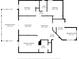 Detailed floor plan showcasing a spacious layout with multiple bedrooms, kitchen, and screened porch at 426 Allison Ave, Davenport, FL 33897
