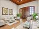 Elegant clubhouse lobby with comfortable seating at 4505 Back Nine Dr, Winter Haven, FL 33884