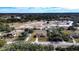 Aerial view of houses on a residential street at 517 Cipres Cir, Winter Haven, FL 33880