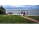 Brick path to lakefront dock at 524 Arneson Ave, Auburndale, FL 33823