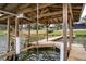Wooden dock with pathway to lake at 524 Arneson Ave, Auburndale, FL 33823