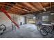 Large garage with open door, offering extra storage at 615 E Haines Blvd, Lake Alfred, FL 33850