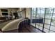 Community kitchen with granite countertops and dark wood cabinets at 780 Waterfern Trail Dr, Auburndale, FL 33823