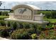 Wateridge community entrance sign with landscaping at 780 Waterfern Trail Dr, Auburndale, FL 33823