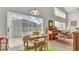 Casual dining area with sliding doors leading to backyard at 1153 Legatto Loop, Dundee, FL 33838