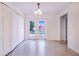 Bright dining area with French doors leading to backyard at 124 A St, Haines City, FL 33844