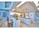 Bright kitchen with island, stainless steel appliances, and view at 2119 Kirkland Lake Dr, Auburndale, FL 33823