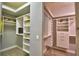 Spacious walk-in closet with ample shelving and hanging space at 2119 Kirkland Lake Dr, Auburndale, FL 33823