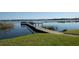 Private lake access with wooden dock at 2500 21St Nw St # 22, Winter Haven, FL 33881