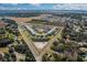 Aerial view of a new residential development with a triangular layout at 264 Spirit Landings Cir, Winter Haven, FL 33880