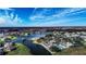 Community overview featuring a large lake and pool at 3526 Valleyview Dr, Kissimmee, FL 34746