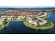 Property view showing location on a waterfront community at 3526 Valleyview Dr, Kissimmee, FL 34746