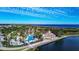 Resort-style community pool with lake views at 3526 Valleyview Dr, Kissimmee, FL 34746