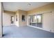 Covered patio with sliding glass doors at 3526 Valleyview Dr, Kissimmee, FL 34746