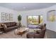 Spacious living room with sliding doors to backyard at 3526 Valleyview Dr, Kissimmee, FL 34746