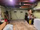 Attached garage with ample storage space at 4105 Oak Dr, Winter Haven, FL 33881