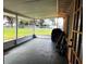 Spacious screened porch overlooking backyard at 4105 Oak Dr, Winter Haven, FL 33881