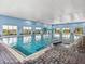 Resort-style indoor pool with easy access at 4195 Muirfield Loop, Lake Wales, FL 33859