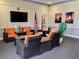 Relaxing clubhouse lobby with comfortable seating at 462 Sweetwater Way, Haines City, FL 33844