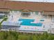 Resort-style pool with surrounding patio at 462 Sweetwater Way, Haines City, FL 33844