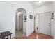 Bright entryway with tile flooring and access to other rooms at 462 Sweetwater Way, Haines City, FL 33844