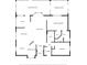 Floor plan showing layout of rooms including screened porch, primary bedroom, kitchen, and office at 462 Sweetwater Way, Haines City, FL 33844