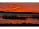 Stunning sunset over the lake at 462 Sweetwater Way, Haines City, FL 33844