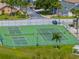 Aerial view of tennis and pickleball courts at 462 Sweetwater Way, Haines City, FL 33844