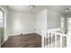 Laundry room with wood-look flooring and white walls at 520 S 10Th St, Lake Wales, FL 33853