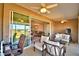 Spacious screened lanai, offering a relaxing outdoor space at 537 Pond Cypress Ct, Auburndale, FL 33823