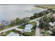 A lakefront home and surrounding greenery are seen from above, with a serene lake view at 922 S Lake Reedy Blvd, Frostproof, FL 33843