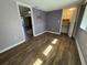 Charming bedroom showcasing a large closet and a stylish accent mirror at 922 S Lake Reedy Blvd, Frostproof, FL 33843