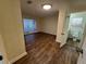 Bonus room with unique privacy glass and access to a half bathroom at 922 S Lake Reedy Blvd, Frostproof, FL 33843