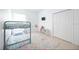' bedroom with bunk beds and colorful rug at 1005 Corvina Dr, Davenport, FL 33897