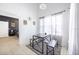 Small breakfast nook with simple table and bench seating at 1005 Corvina Dr, Davenport, FL 33897