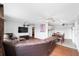 Spacious living room featuring a large sectional sofa at 1330 Skyview Blvd, Lakeland, FL 33801