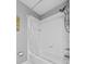 Bathroom with shower/tub combo and updated tile at 1600 W Lake Parker Dr # C25, Lakeland, FL 33805