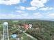 Aerial view showcasing community with lush green surroundings at 2002 Granada Ct # 1, Lake Wales, FL 33898