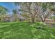 Large backyard with two houses and many trees at 21113 Kissimmee Shores Rd, Lake Wales, FL 33898