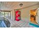 Convenient outdoor laundry and access to living area at 21113 Kissimmee Shores Rd, Lake Wales, FL 33898