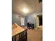 Bedroom with double bed, desk and chair, window coverings at 3746 Red Oak Ct, Lake Wales, FL 33898