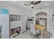 Spacious home office with open view to kitchen at 4240 Dunmore Dr, Lake Wales, FL 33859