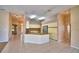 Spacious kitchen with granite countertops and stainless steel appliances at 514 Lake Mariam Ter, Winter Haven, FL 33884