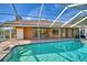 Large screened in pool with spa at 514 Lake Mariam Ter, Winter Haven, FL 33884