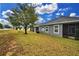 Large backyard with a spacious lawn and tree at 918 Revere Ave, Haines City, FL 33844