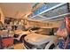 Garage with overhead storage and space for two cars at 918 Revere Ave, Haines City, FL 33844
