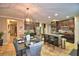 Gourmet kitchen boasts stainless steel appliances and an island at 918 Revere Ave, Haines City, FL 33844