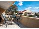 Spacious balcony ideal for relaxing or entertaining with views of the community at 1 Casarena Ct, Winter Haven, FL 33881
