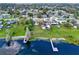 Desirable waterfront property with a private dock, lush landscaping, and serene lake views at 106 Lake Sears Dr, Winter Haven, FL 33880