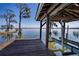 The dock provides convenient access to water activities and a peaceful spot for relaxation at 3312 Eagles Trce, Winter Haven, FL 33884